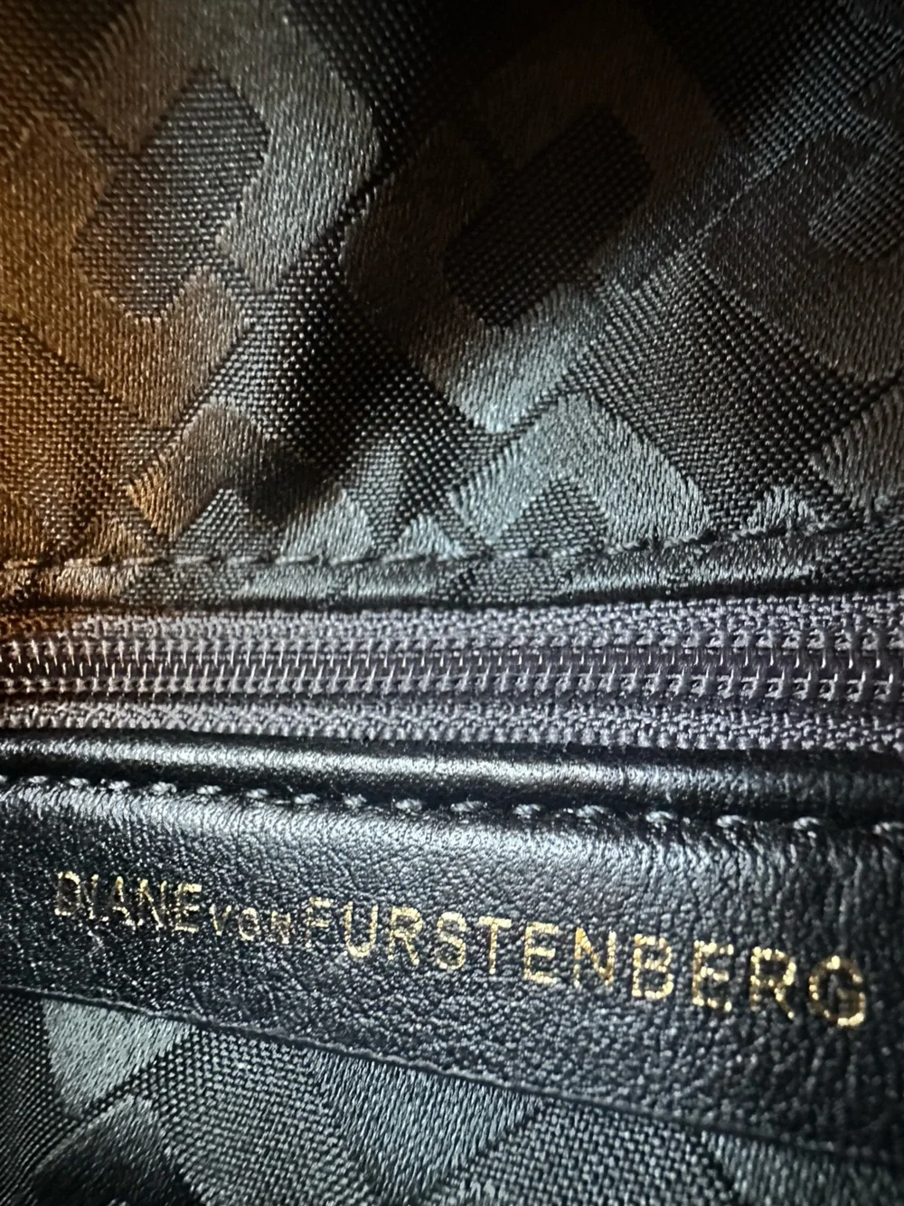 Diane Von Furstenberg Agent Riley Black Fringe Clutch
